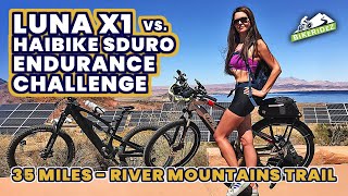 Luna X1 Enduro vs. Haibike Sduro Trekking 35...