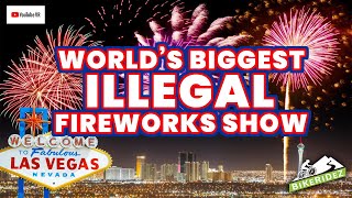 World's Largest Illegal Fireworks Show - Las...
