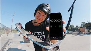 10 MINUTE TRICK CHALLENGE AT THE SKATEPARK