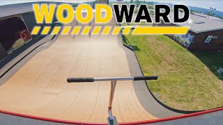 RIDING THE MINI MEGA RAMP AT CAMP WOODWARD