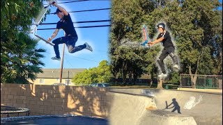 TRAMPOLINE SCOOTER vs. SKATEPARK SCOOTER