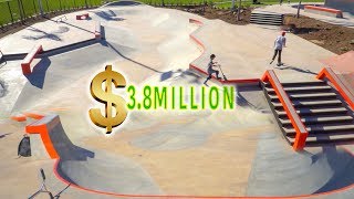 BRAND NEW $3.8 MILLION SAN DIEGO SKATEPARK!