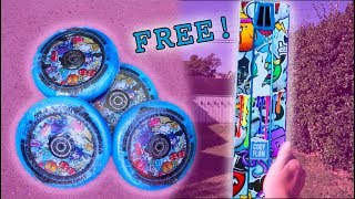 Giving away my CODY FLOM SIG SCOOTER PARTS! (FREE)