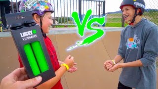 They battled for scooter parts!!