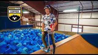 The SMALLEST FOAM PIT in the world!