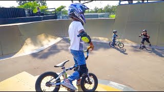 CRAZY 7 YEAR OLD ON BMX!