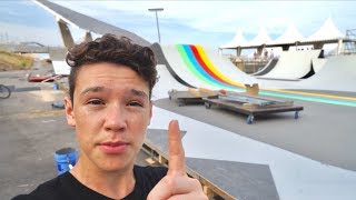 First look at the the 2017 worlds skatepark!