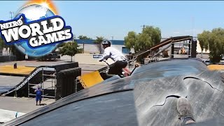 SCOOTER RIDER BROKE THE MEGA RAMP