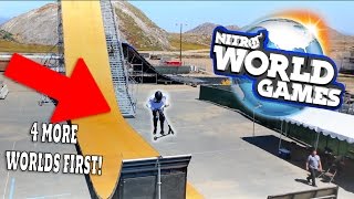 INSANE WORLDS FIRST ON NITRO CIRCUS MEGA RAMP!