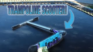 TRAMPOLINE SCOOTER TRICK CHALLENGE!!