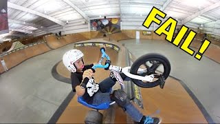 DRIFT TRIKE AT THE SKATEPARK!