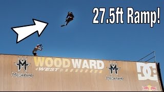 CAMP WOODWARD MEGA RAMP!