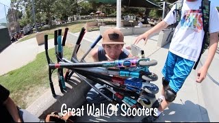 HE BUILT A WALL!