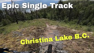 Riding Some Epic Single Track, At Christina...