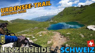 LENZERHEIDE SCHWEIZ Urdensee-Trail nach Chur /...