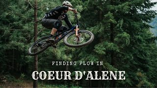 Checking Out a Cool New Jump Trail in Coeur...