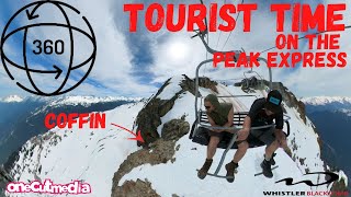 Tourist Time on the Peak Express at...