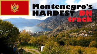 'Montenegro's hardest DOWNHILL track - RISAN DH'