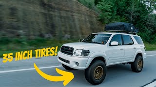 Upgrading my 1st Gen Sequoia! | 35 inch tires!