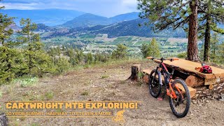 Cartwright MTB Exploring: Summerland, BC