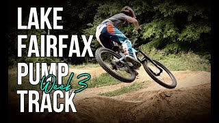 Lake Fairfax Pumptrack progress Week 3
