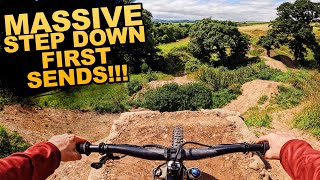 REBUILT THE BIGGEST STEP DOWN AT WOODYS BIKE...