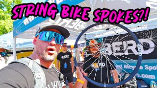 Bike spokes made of string? Berd Spokes...