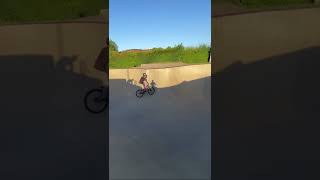 Skatepark session! #mtb #riding #skatepark