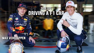 Driving an F1 car with Max Verstappen (BTS) -...