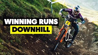 Nail-biting Downhill Racing | Winning Runs...