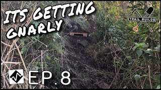 Trail Builds | EP8 | This is wild! (hand tools...