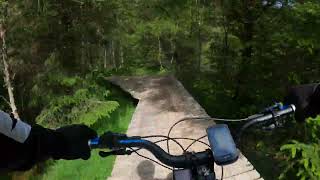 Blue Adder mtb trail Nevis Range Scottish mtb...