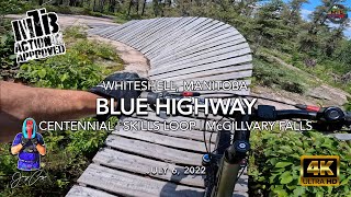 MTB Riding The Blue Highway in Whiteshell...