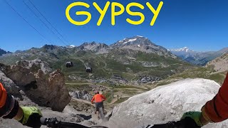 MTB Tignes - Val d'Isere 09.07.2022 sentiero GYPSY