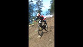 Finn Iles hammering down the track of...