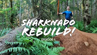 JUMP OVER A FALLEN TREE! SHARKNADO REBUILD EP1