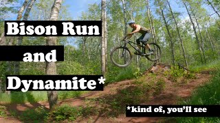 more new stuff at Cuyuna! Bison Run and Dynamite