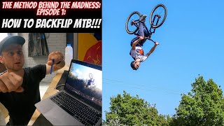 How to back flip MTB//Full breakdown video!
