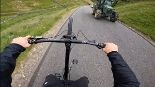 THE SCARIEST HILLBOMB I'VE ATTEMPTED - Winnats...