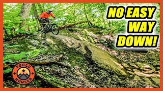 There is  easy way down!! / Camp Fortune...