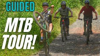 A GUIDED E BIKE RIDE OF NEW MTB TRAILS