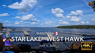 MTB Riding to West Hawk Lake, Manitoba, July...
