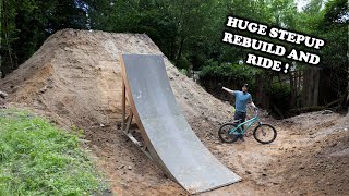 Huge Back Garden Trick Jump Upgrade and First...