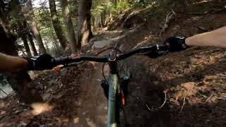 ⬛️ Powerhouse MTB Trail In 4K | Canmore...