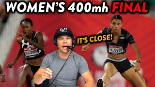 Olympian Reacts to the NEW Women's 400mh WR!