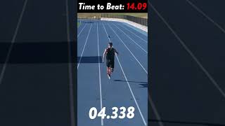 New 100 meter WORLD RECORD!!! (in ski boots)