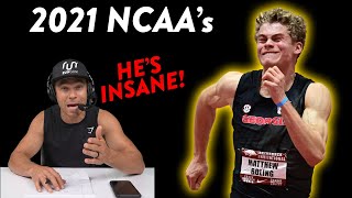Olympian Reacts to Matthew Boling