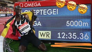 Olympic Runner Reacts to NEW 5K WORLD...