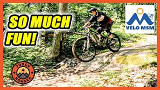   / Mont Sainte-Marie trails in Quebec are 