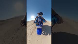 Riding a PW50 with my son #shorts